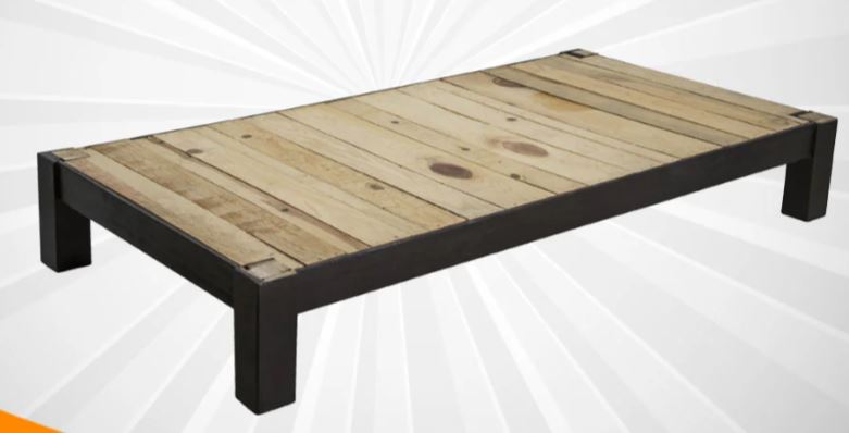 Base para cama de madera